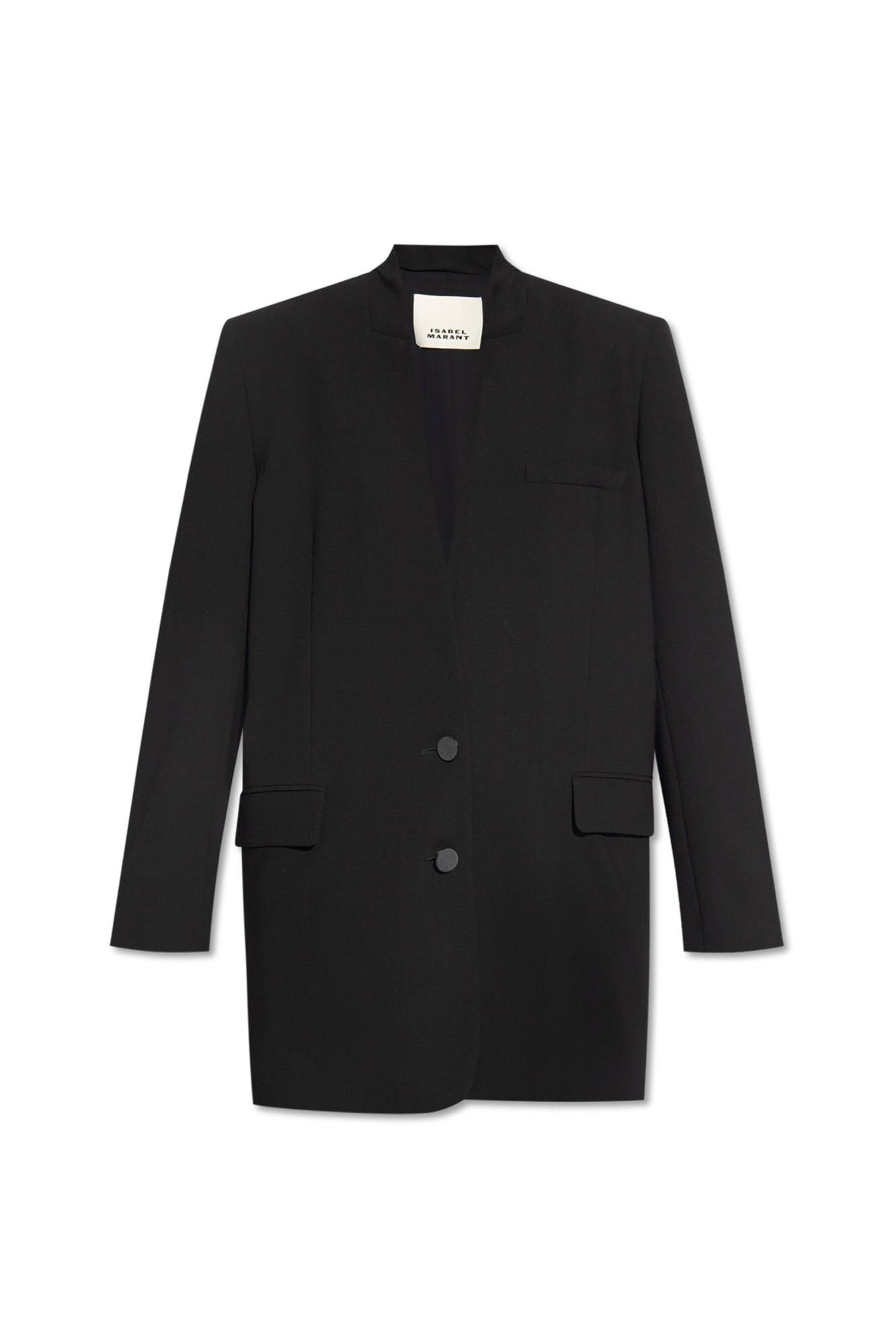 Isabel hotsell Marant Woll-Blazer schwarz Business-Look